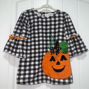Emily Rose Halloween Pumpkin Top Size 4